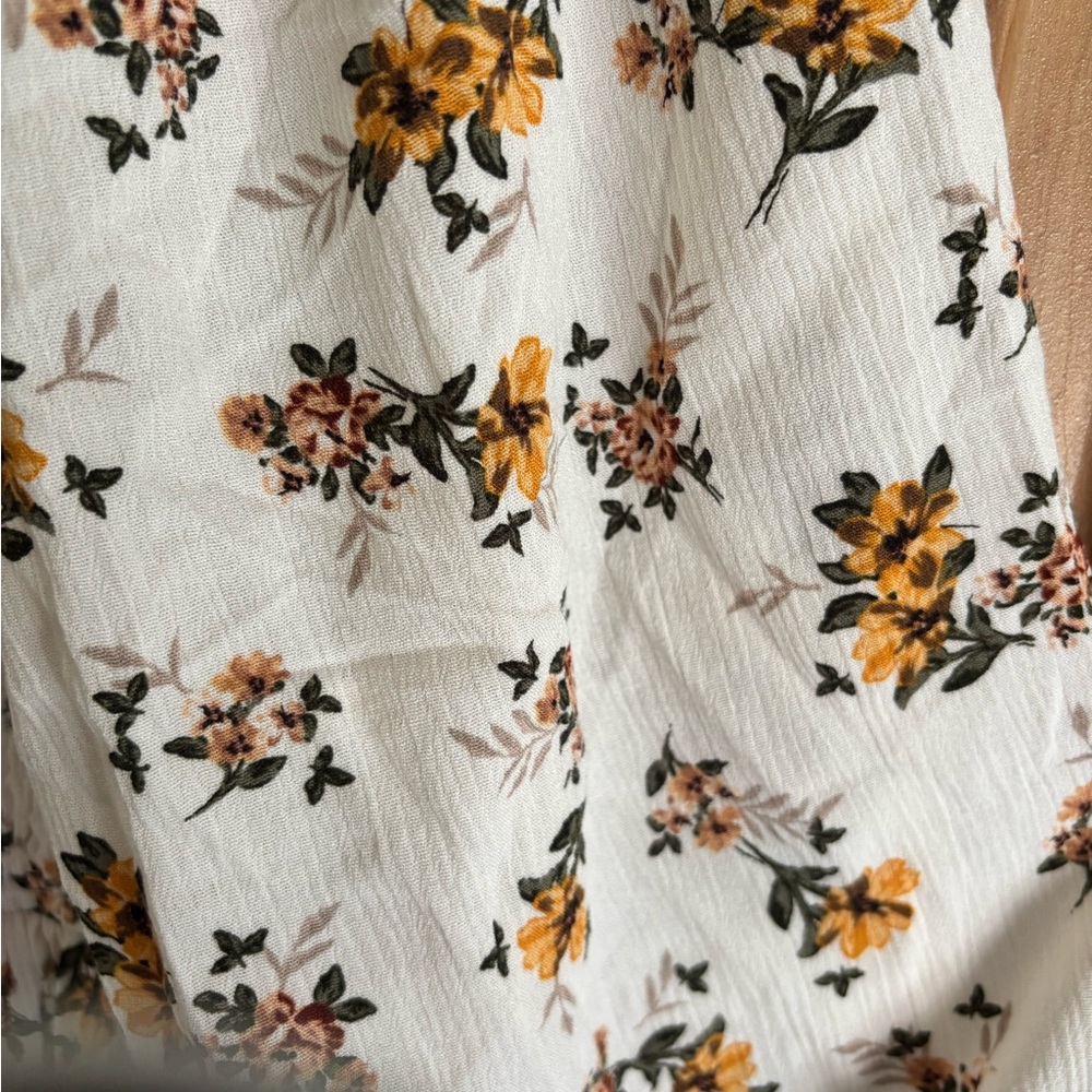 TORRID Floral Midi Gauze Dress with 3/4 Sleeves Lined SIZE 2 NWT Retails $89.90 - Picture 12 of 15